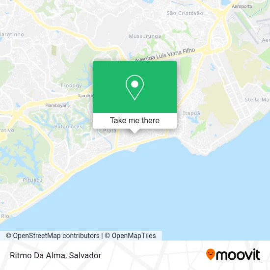 Ritmo Da Alma map