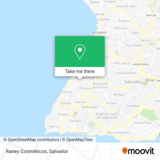 Raney Cosméticos map