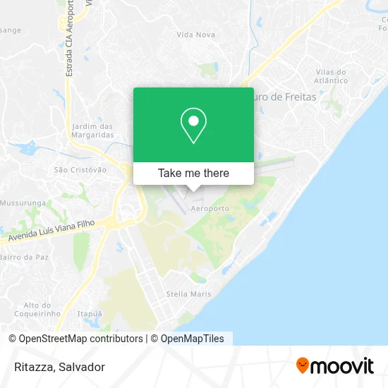 Ritazza map