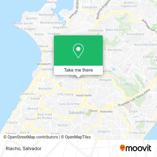 Riacho map