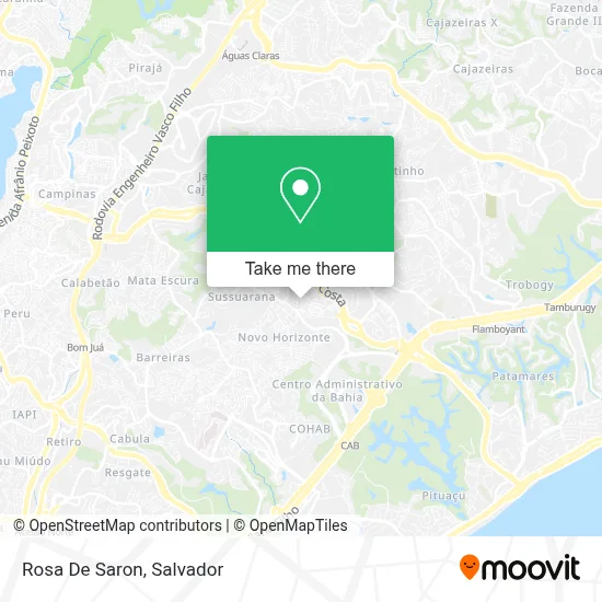 Rosa De Saron map