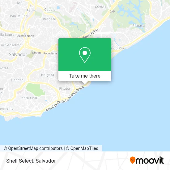 Shell Select map