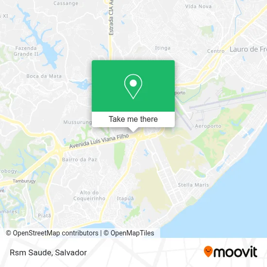 Rsm Saude map