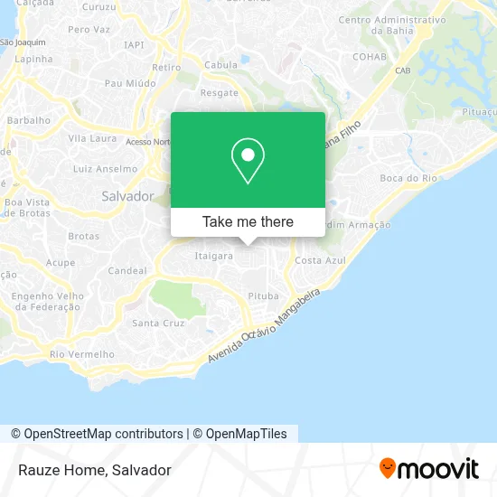 Rauze Home map