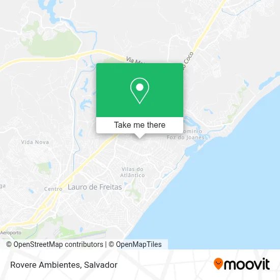 Rovere Ambientes map
