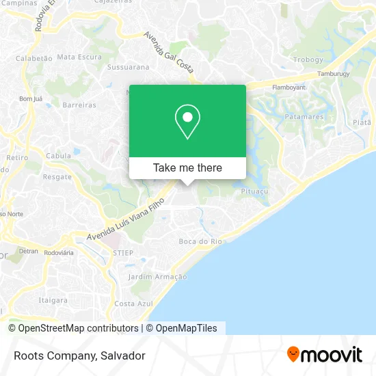 Roots Company map