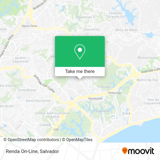 Renda On-Line map