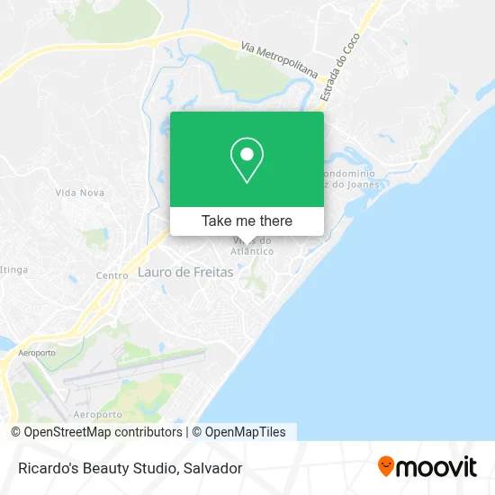 Ricardo's Beauty Studio map