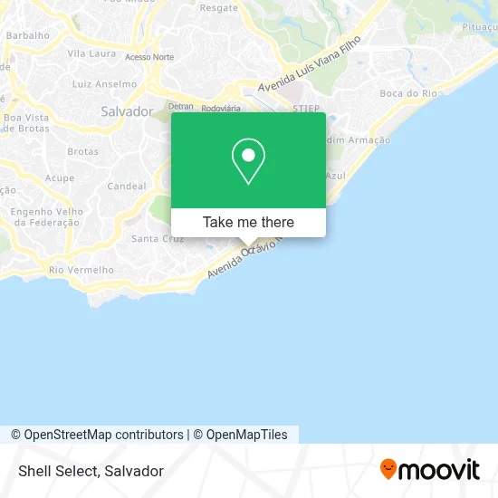 Shell Select map