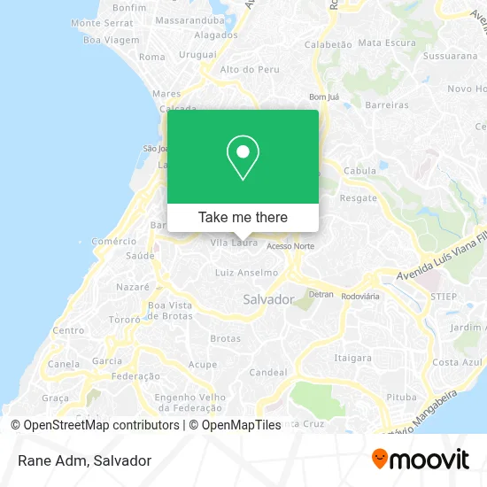 Rane Adm map