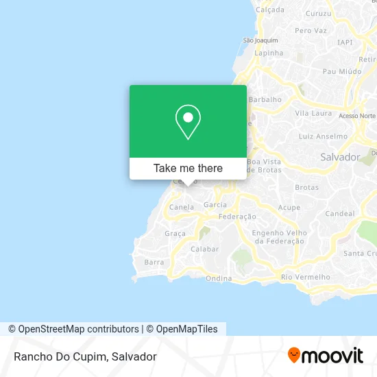 Rancho Do Cupim map
