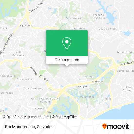 Rm Manutencao map