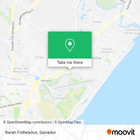 Rarah Folheados map