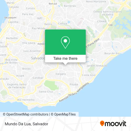 Mundo Da Lua map
