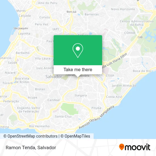 Ramon Tenda map