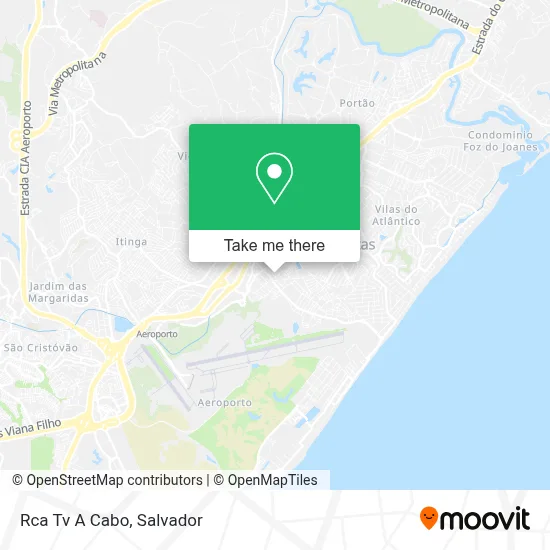 Rca Tv A Cabo map