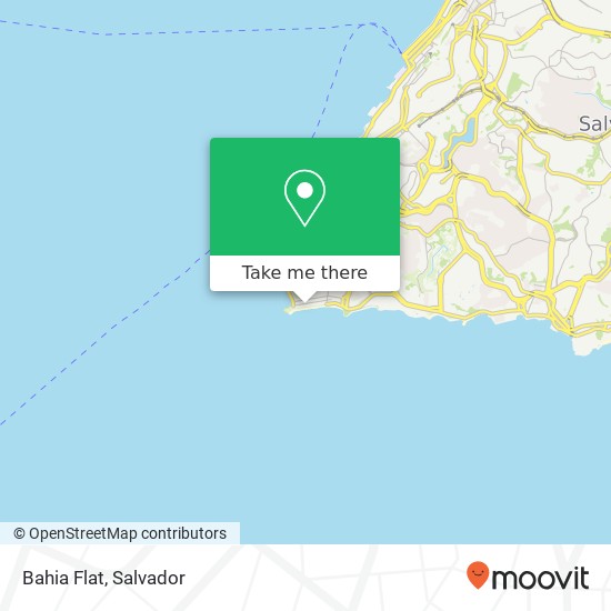 Bahia Flat map