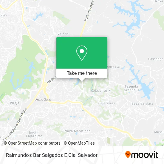 Raimundo's Bar Salgados E Cia map