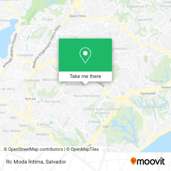 Rc Moda Íntima map
