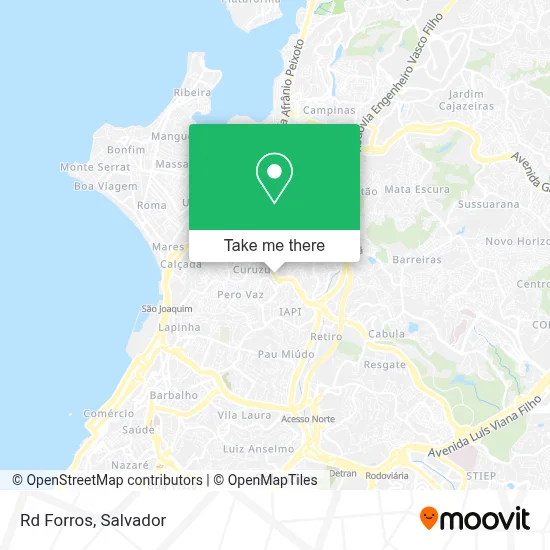 Rd Forros map