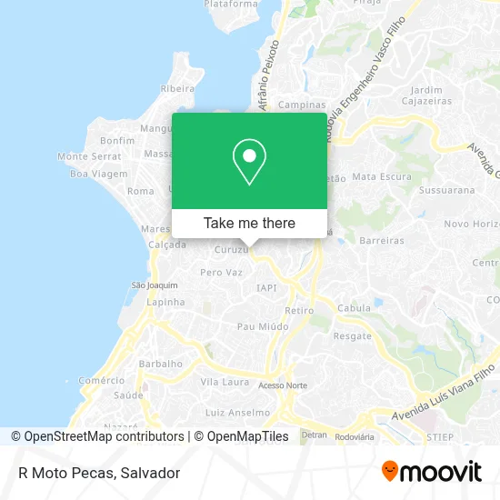 R Moto Pecas map