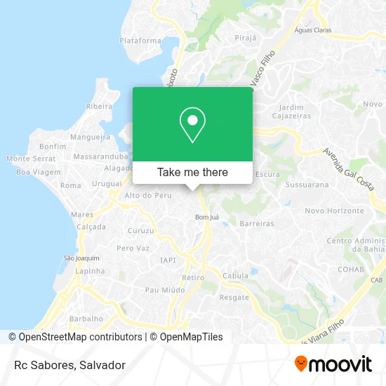 Rc Sabores map