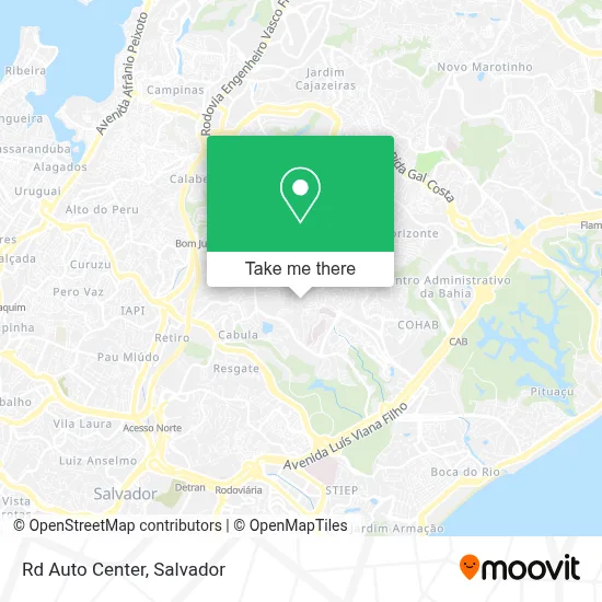 Rd Auto Center map