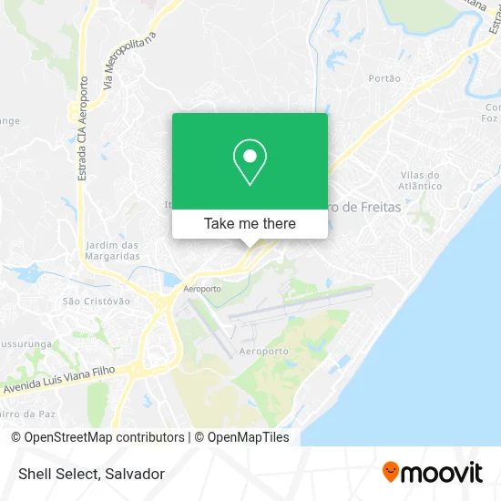 Shell Select map