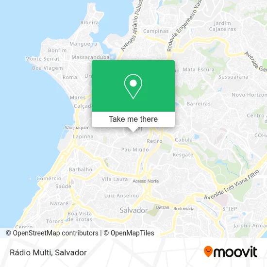 Rádio Multi map