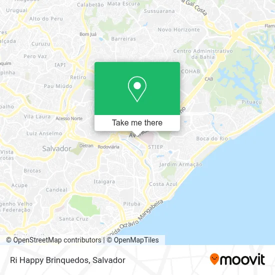 Ri Happy Brinquedos map