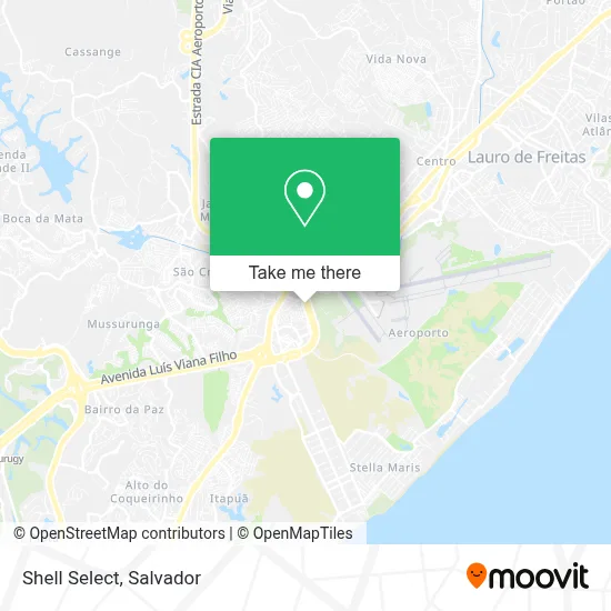 Shell Select map