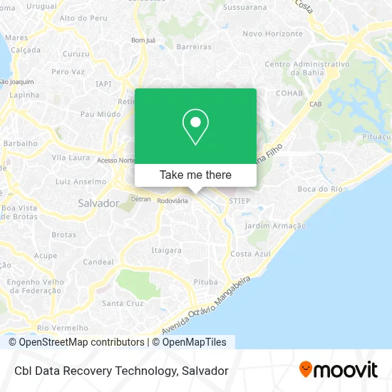 Cbl Data Recovery Technology map