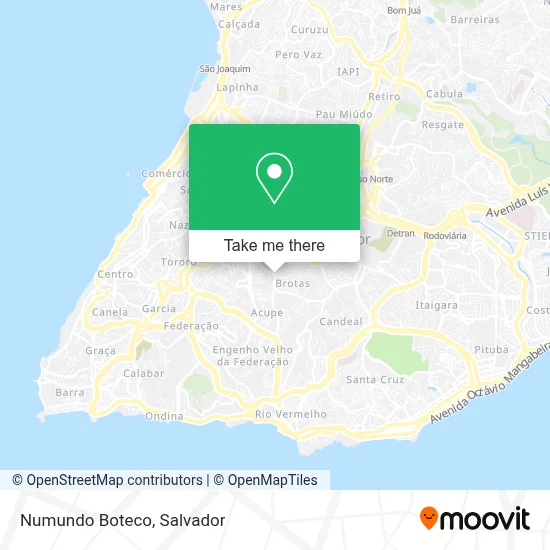 Numundo Boteco map