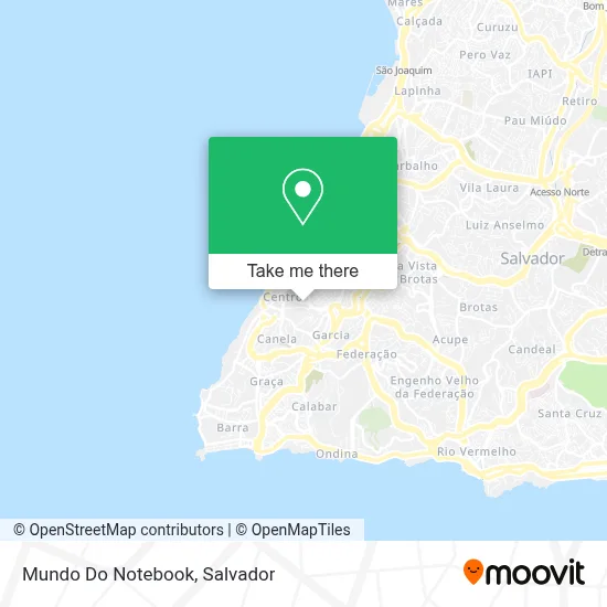 Mundo Do Notebook map