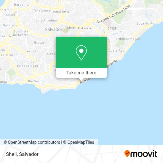 Shell map