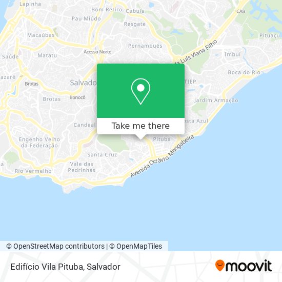 Edifício Vila Pituba map