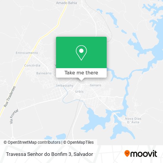 Travessa Senhor do Bonfim 3 map