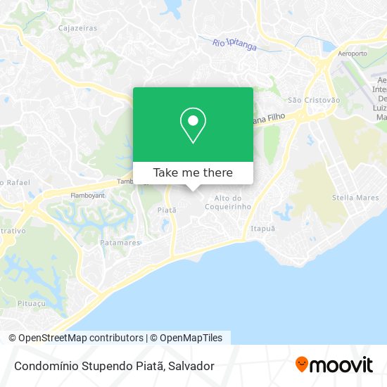 Condomínio Stupendo Piatã map