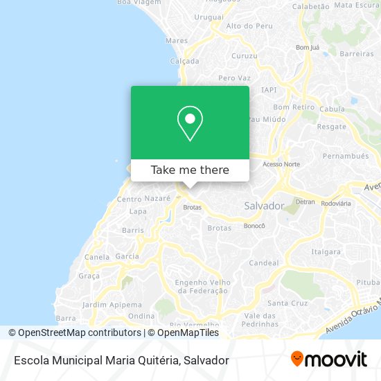 Escola Municipal Maria Quitéria map