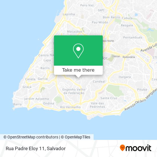 How to get to Rua Padre Eloy 11 in Brotas by Bus or Metro?