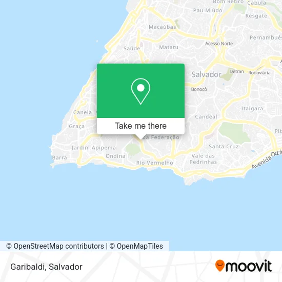 Garibaldi map