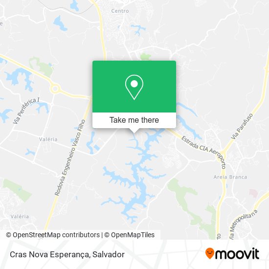 Cras Nova Esperança map