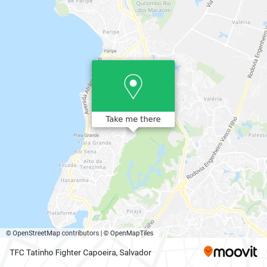 Mapa TFC Tatinho Fighter Capoeira