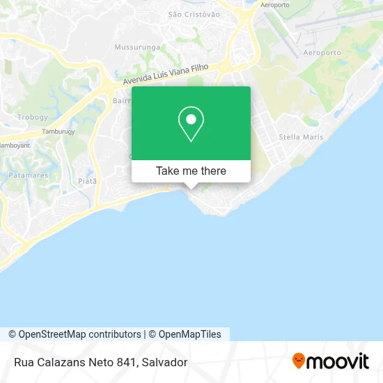 Rua Calazans Neto 841 map