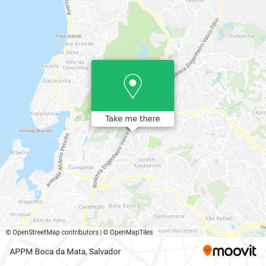 Mapa APPM Boca da Mata