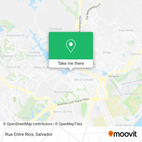 Rua Entre Rios map