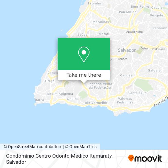 Mapa Condomínio Centro Odonto Medico Itamaraty
