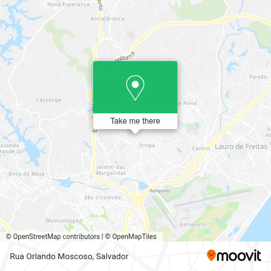 Rua Orlando Moscoso map