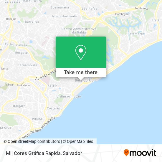 Mil Cores Gráfica Rápida map