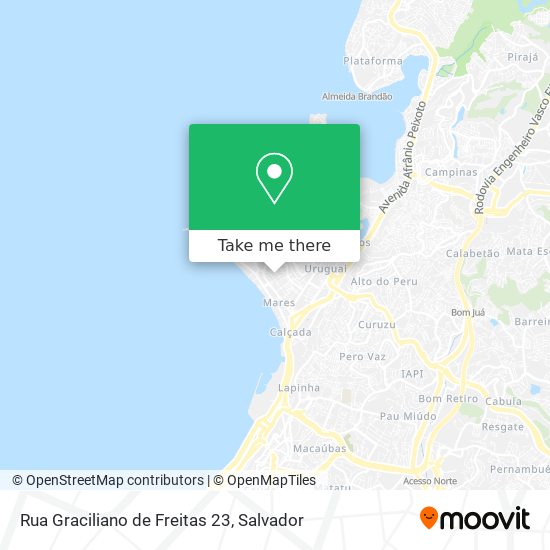 Mapa Rua Graciliano de Freitas 23